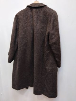 Abrigo Vintage Mujer 90% Llama Mohair Artein