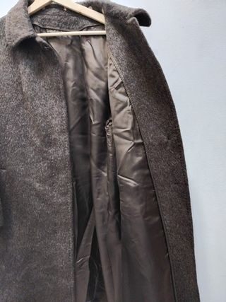 Abrigo Vintage Mujer 90% Llama Mohair Artein