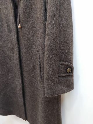 Abrigo Vintage Mujer 90% Llama Mohair Artein