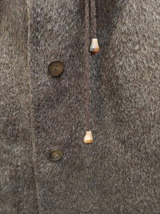 Abrigo Vintage Mujer 90% Llama Mohair Artein