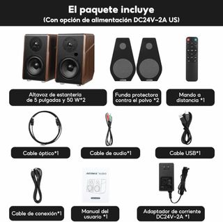 AIYIMA S700 Altavoces Bluetooth 100W