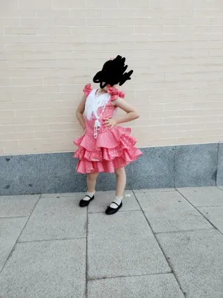 Traje de flamenca para niña