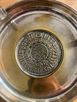 Cenicero Alpaca vintage 1835