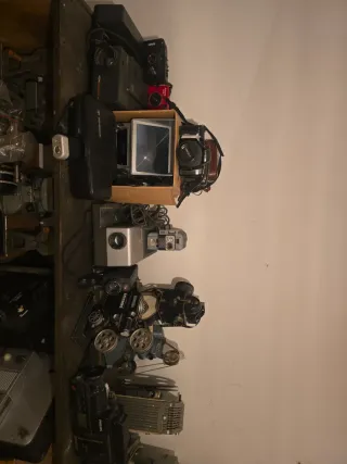 Cámaras fotográficas y cine antiguos