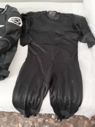 Mono de dos piezas alpinestars y botas