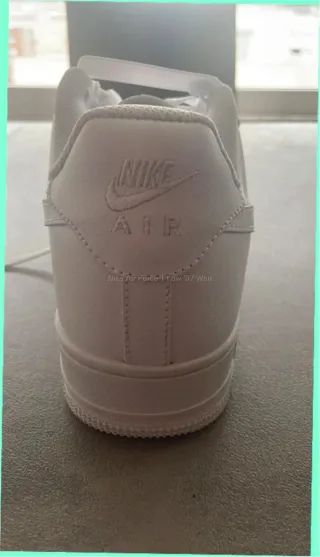 Nike Air Force 1 Low '07 Blancas Talla 40.5