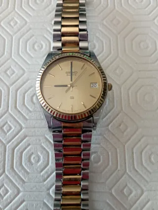 Orologio Seiko Uomo Oro Argento