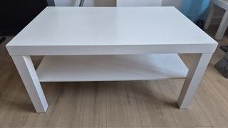 Mesa de centro blanca
