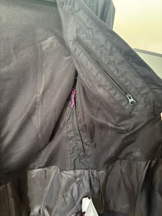 Giacca Impermeabile Donna Quechua MH100 Nera