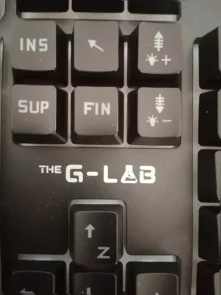 Teclado y Ratón G-Lab Negro