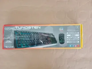 Teclado y Ratón G-Lab Negro