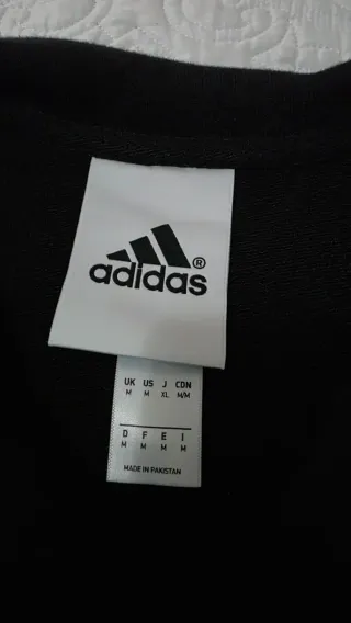 Polo Adidas manga larga rayas M