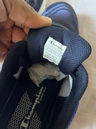 Zapatillas Deportivas Champion Azul y Negro