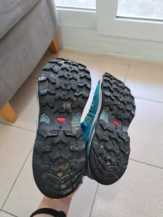 Zapatillas Salomon x ultra 3 mid gtx w nr40 usadas