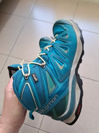 Zapatillas Salomon x ultra 3 mid gtx w nr40 usadas