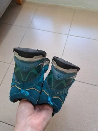 Zapatillas Salomon x ultra 3 mid gtx w nr40 usadas