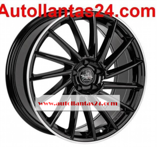 Juego de 4 llantas audi neuvolar black 18