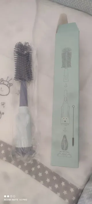 Limpia biberones de silicona