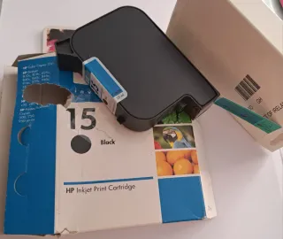 Cartucho Tinta HP 15 Black Nuevo