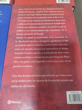 Pack 5 libros de César Vidal en muy buen estado
