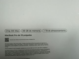 MACBOOK PRO 16 M4 MAX - TOPE DE GAMA