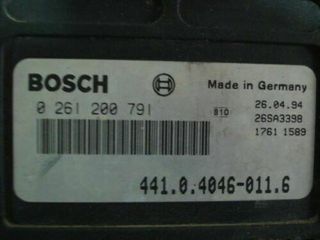 Centralita del motor SKODA 0261200791 441040460116