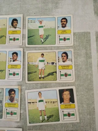 Lote 14 cromos Elche CF 73-74