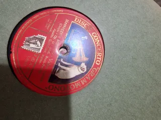 Lotto Raro Dischi 78 Giri Enrico Caruso Inni