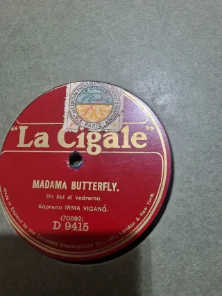 Lotto Raro Dischi 78 Giri Enrico Caruso Inni