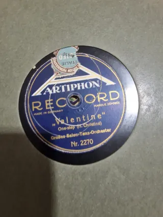 Lotto Raro Dischi 78 Giri Enrico Caruso Inni