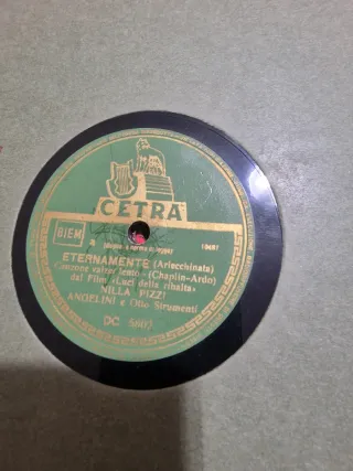 Lotto Raro Dischi 78 Giri Enrico Caruso Inni