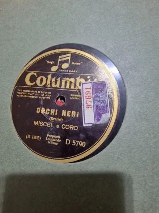 Lotto Raro Dischi 78 Giri Enrico Caruso Inni