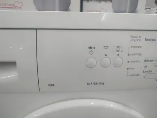 Lavadora Bosch 6kg, 1000rpm A+