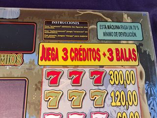 SERIGRAFIA RETRO-MAQUINA TRAGAPERRAS