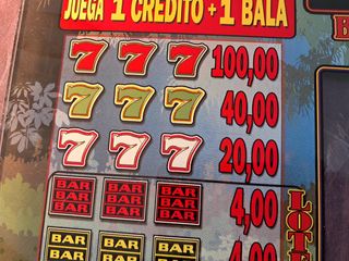 SERIGRAFIA RETRO-MAQUINA TRAGAPERRAS