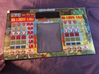 SERIGRAFIA RETRO-MAQUINA TRAGAPERRAS