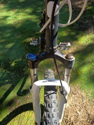 Bicicleta Rockrider MTB Doble Suspensión