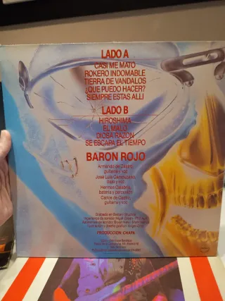 Vinilo Baron Rojo - Metalmorfosis + Single