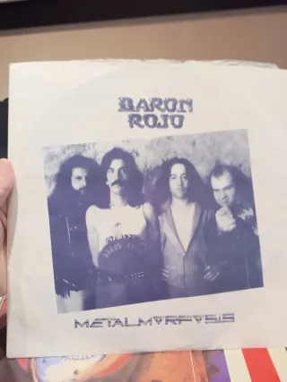 Vinilo Baron Rojo - Metalmorfosis + Single