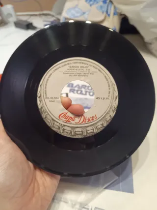 Vinilo Baron Rojo - Metalmorfosis + Single