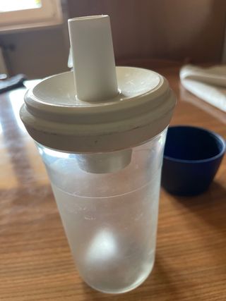 Dosatore Zucchero Tupperware Blu Trasparente