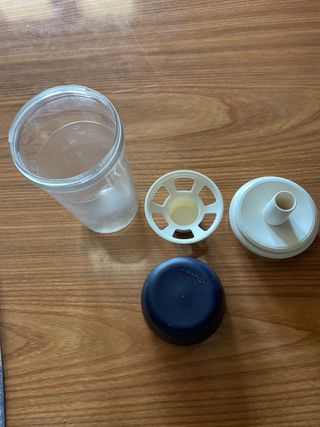 Dosatore Zucchero Tupperware Blu Trasparente