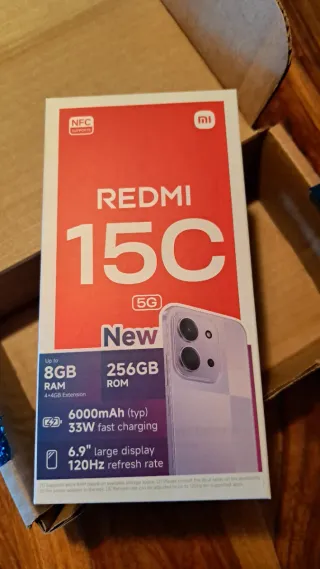 Xiaomi Redmi 15C 256GB Verde