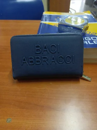 Portafoglio donna col.blu