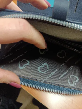 Portafoglio donna col.blu