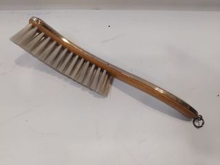 Recogemigas de metal plateado