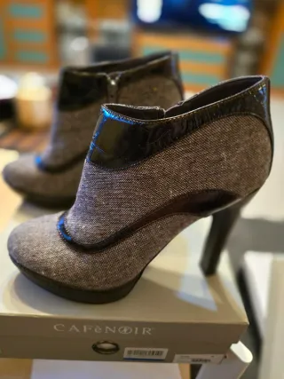 Stivaletti CAFèNOIR Tg 39 grigio multicolore