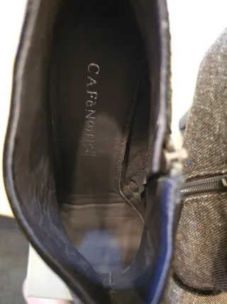 Stivaletti CAFèNOIR Tg 39 grigio multicolore