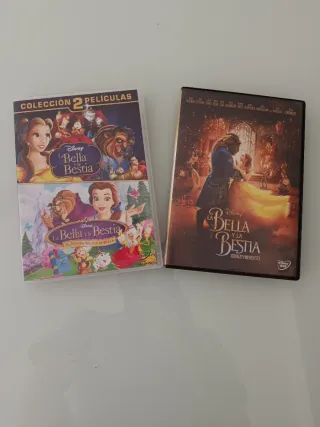 Pack 2 Películas La Bella y la Bestia DVD