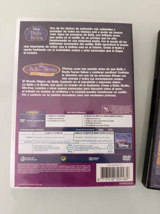Pack 2 Películas La Bella y la Bestia DVD